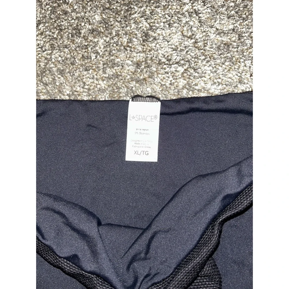 L Space Full Coverage Black Bikini Bottom‎ XL